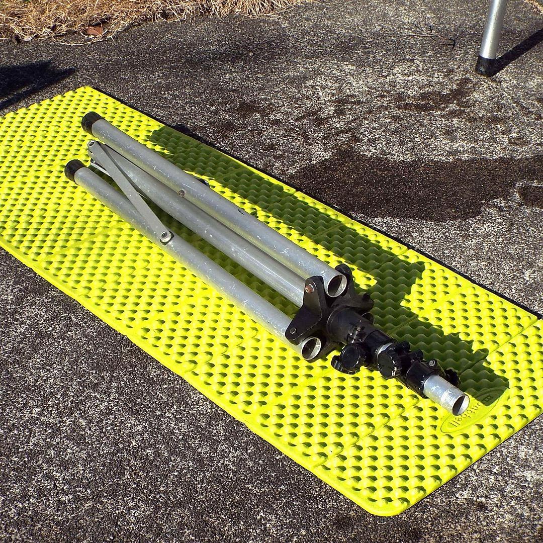 OHASHI_PA用スピーカースタンド_1870mm_アルミ_白_2本セット