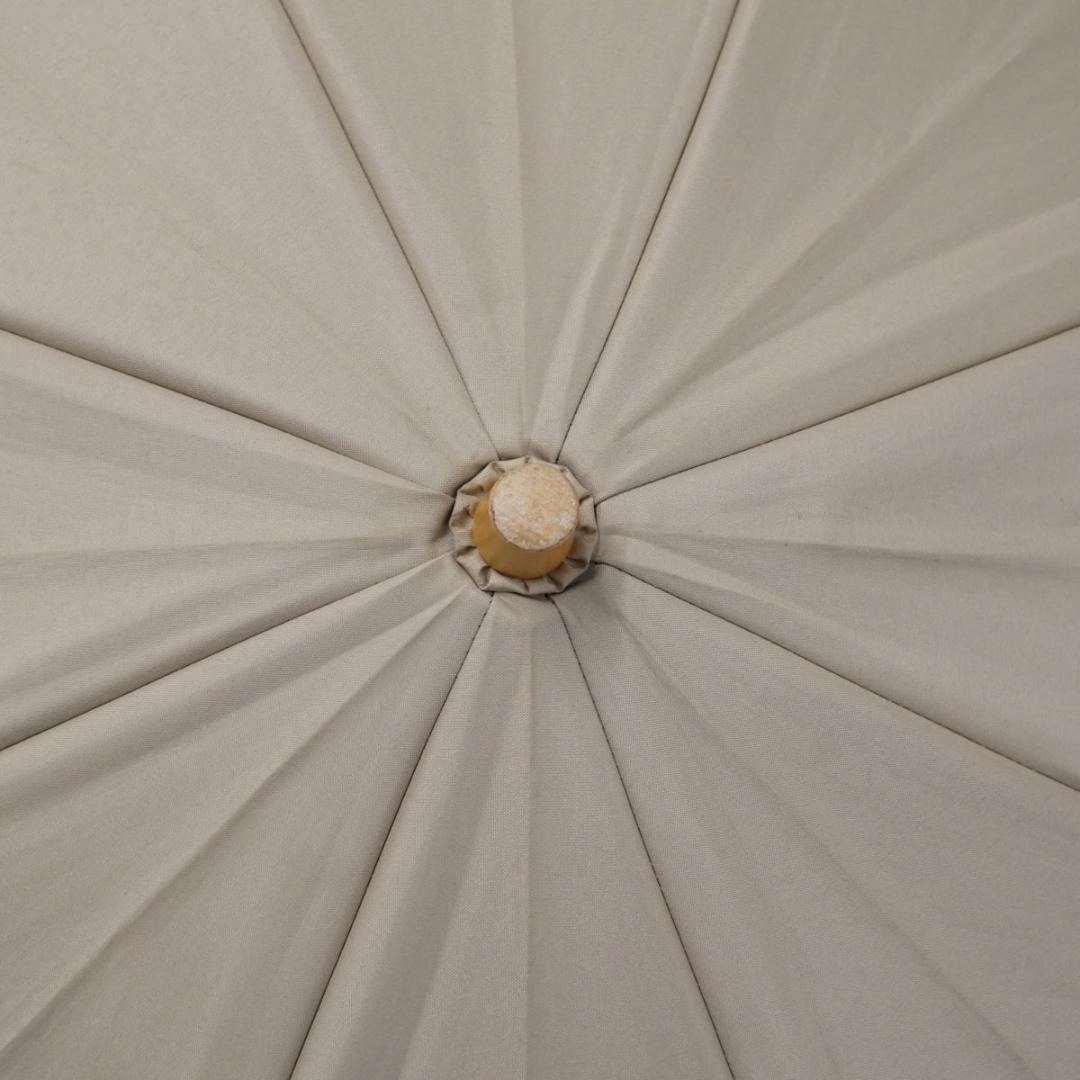 サンバリア100 完全遮光 折りたたみ傘 USED品 ベージュ コンビ 日傘
