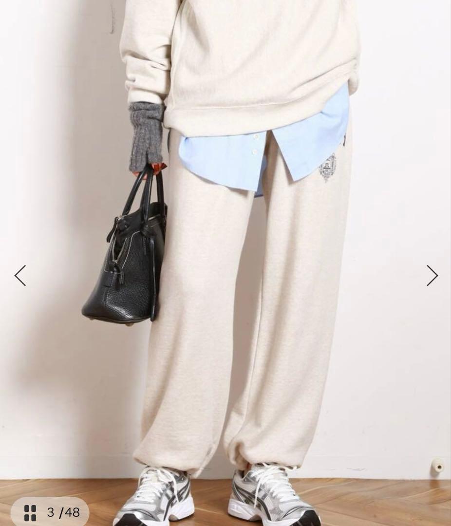 新品【AMERICANA】別注 AMEY emblem SWEAT PANTS