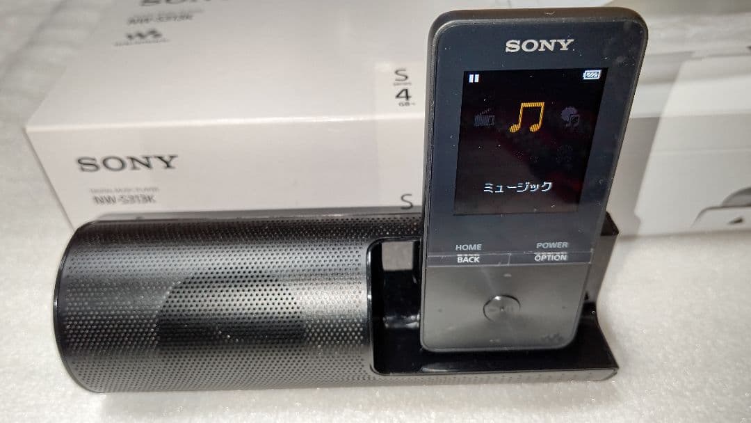 即日発送】SONY /NW-S313K ウォークマン、スピーカーつき