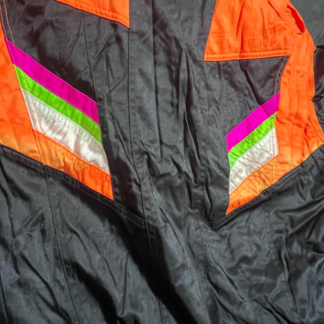 美品　vintage スキーウェア　セットアップ　エレッセ　スノーウェア