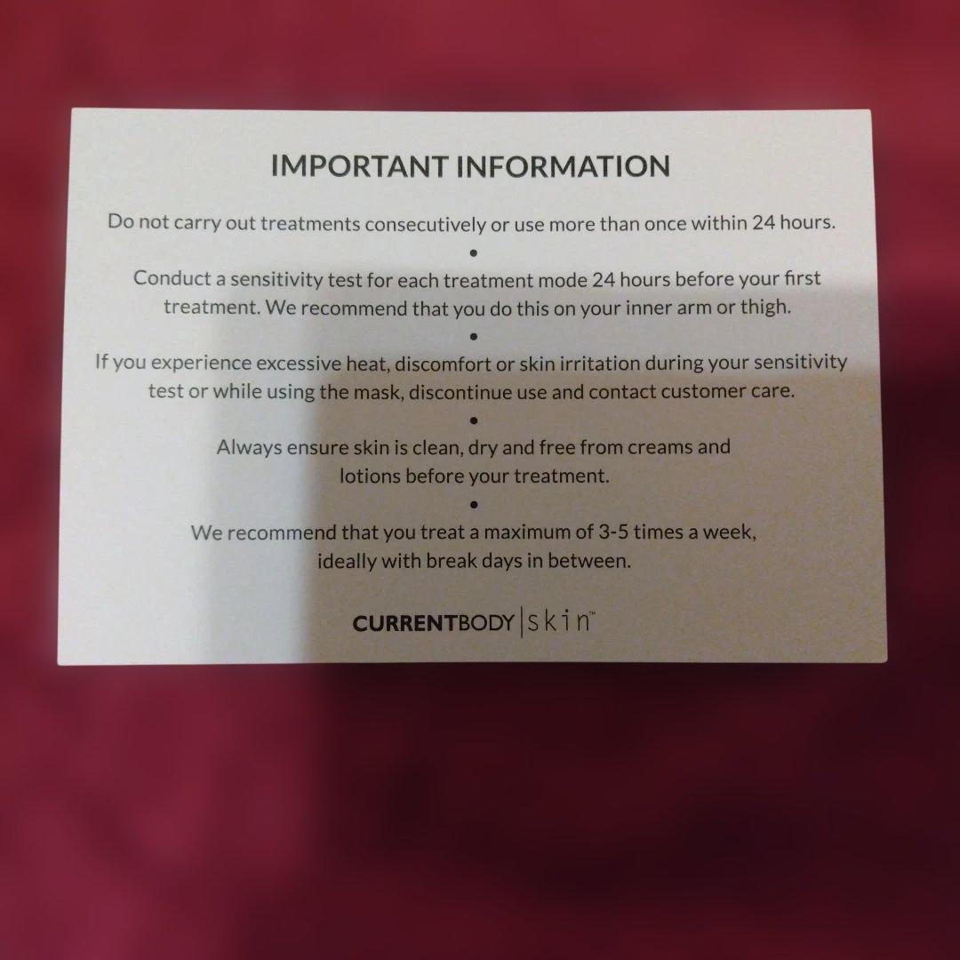 CURRENTBODY 4-IN-1 LED マイクロカレントボディ　新中古美品