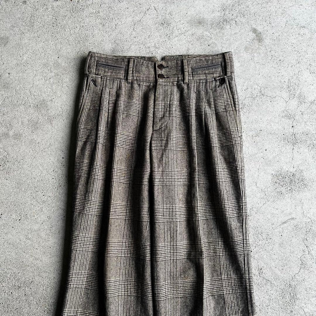 パンツ 90's DOLCE&GABBANA Checked Pants archive