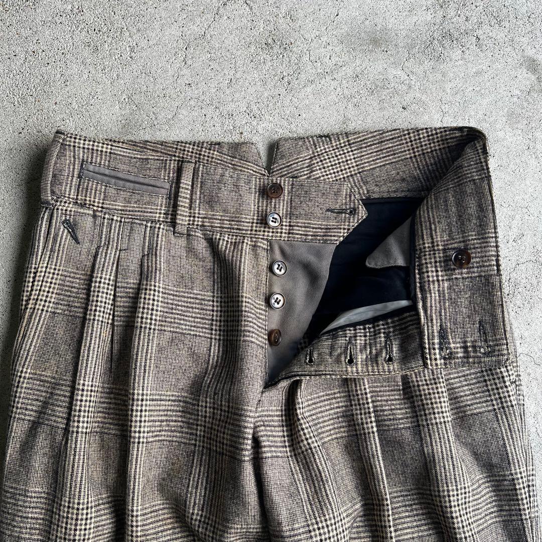 パンツ 90's DOLCE&GABBANA Checked Pants archive