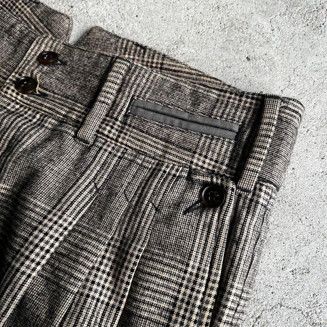 パンツ 90's DOLCE&GABBANA Checked Pants archive