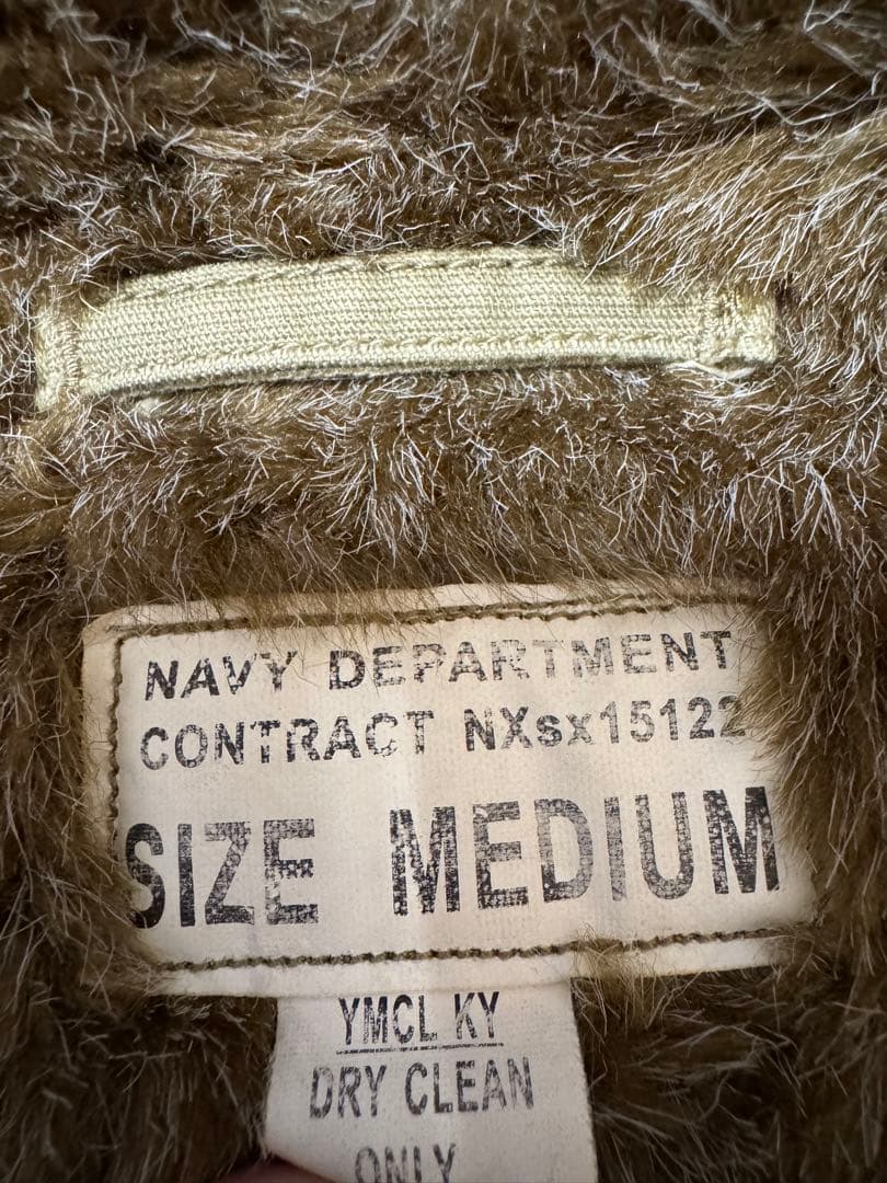 古着（USED）カーキミリタリージャケット U.S.N.