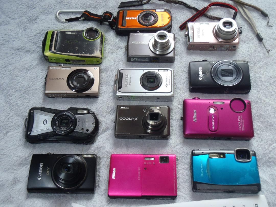 ⭕️ばら可能♥️動作品♥️IXY650スマホ転送など１２台セット★メーカー揃い