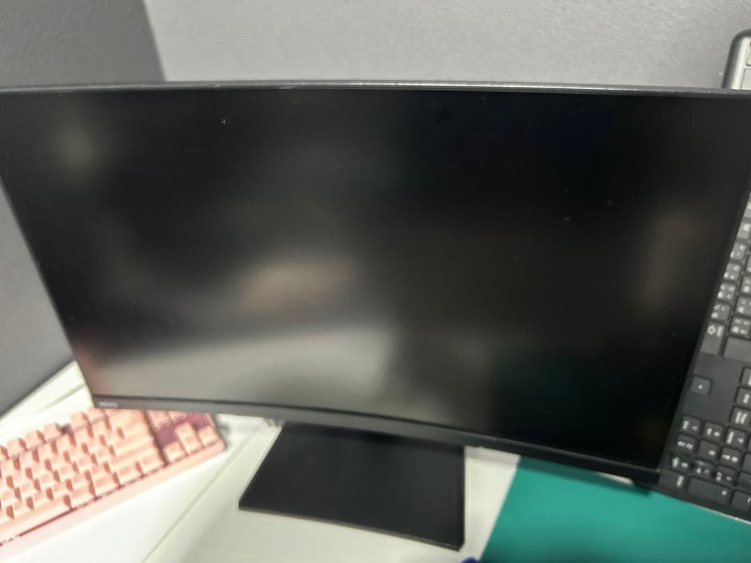 【最終値下げ】大型湾曲モニター24型 144Hz