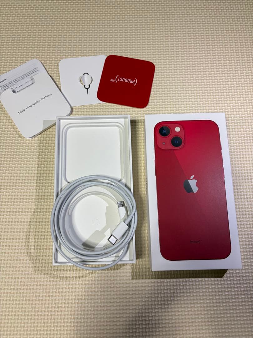 Apple iPhone 13 (PRODUCT RED) 本体