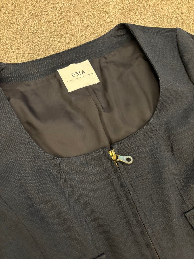 ユマエストネーション　ネイビースーツ　クリーニング済