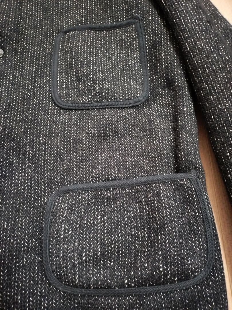 美品 ブラウンビーチ カバーオール 40 ファースト ブラック ゴマ塩