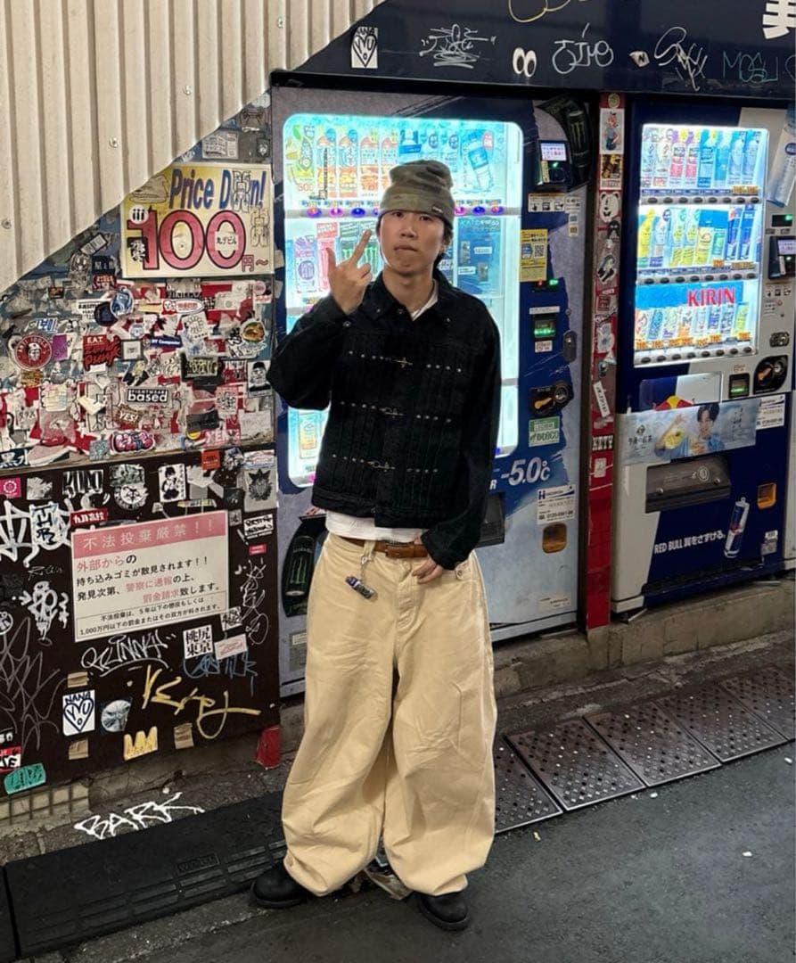 ジャケット・アウター Antidote Gemstone Buckle Denim Jacket