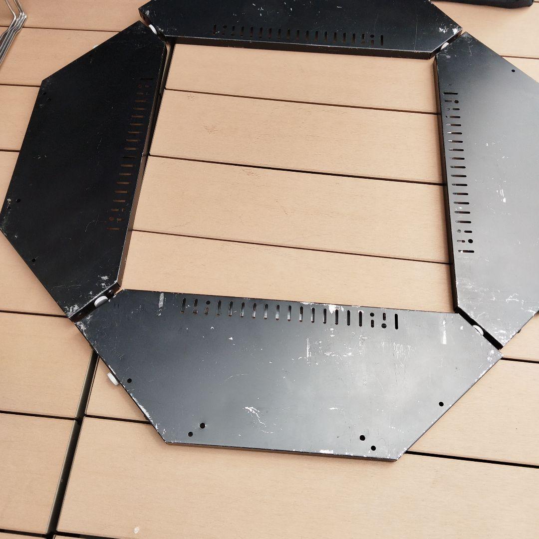 スノーピークジカロテーブルブラック+ギアトート+特注天板　3点セット