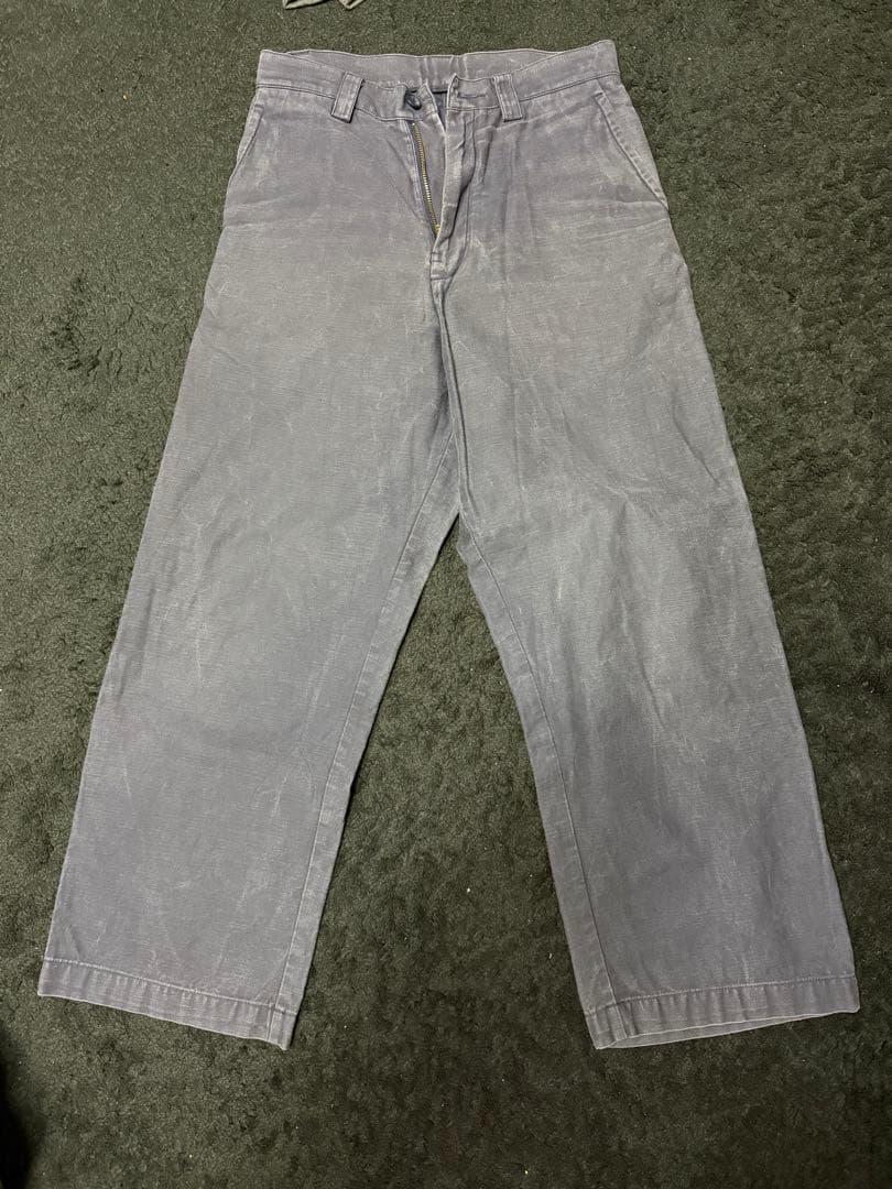 TATOO STUDIO YAMADA ワークパンツ ネイビー 28