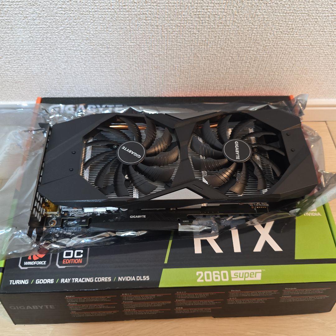 グラフィックボード・グラボ・ビデオカード GIGABYTE RTX 2060 Super OC Edition