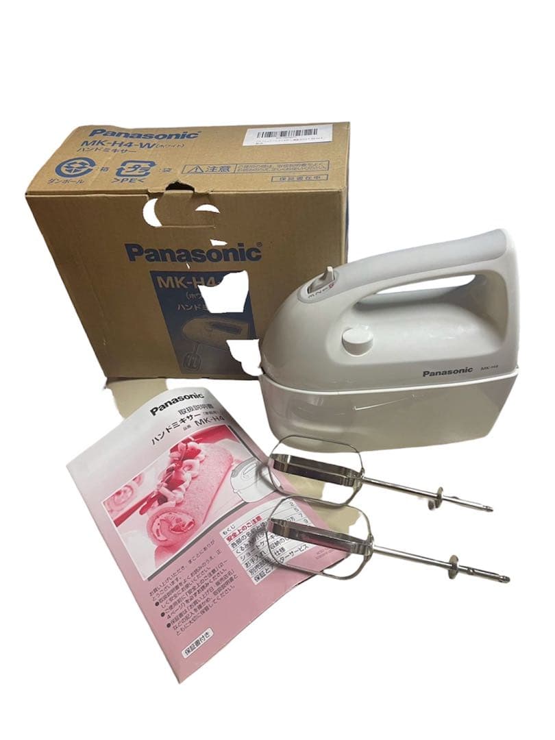 パナソニック　Panasonic　ハンドミキサー MK-H4-W