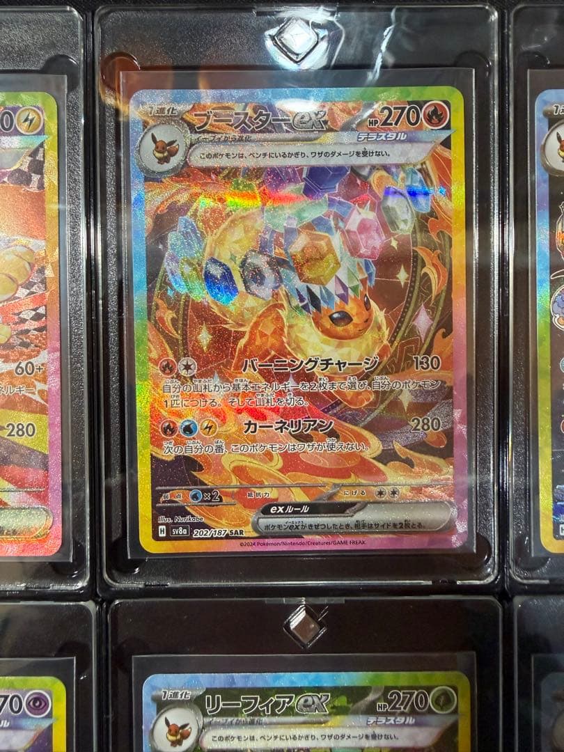 ポケモンカード テラスタルフェス ブイズSARコンプリート セット ブラッキー