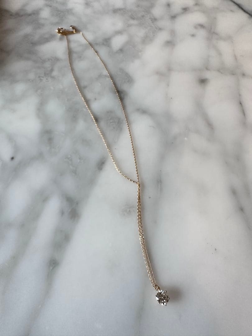 TASAKI 0.56カラット 一粒ダイヤ　ネックレス