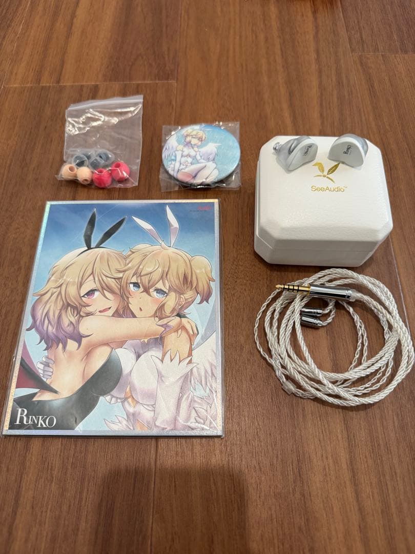【美品】see audio Rinko ホワイト 4.4mmプラグver