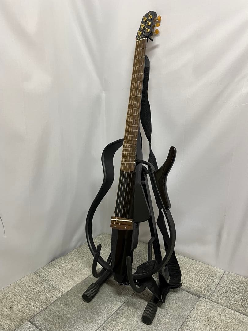 【電池交換済】YAMAHA サイレントギター　SLG-110S