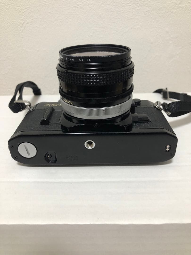【美品中古】Canon AE-1 フィルム一眼レフカメラ　説明書カタログ付き