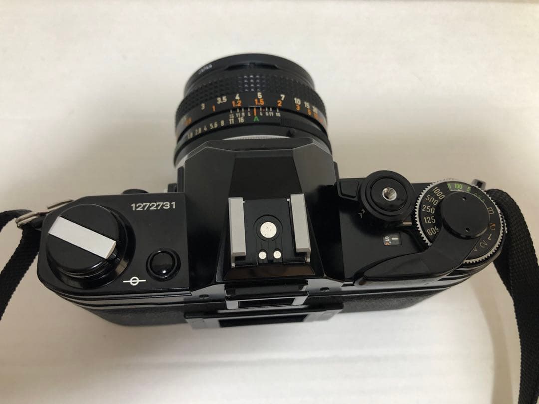【美品中古】Canon AE-1 フィルム一眼レフカメラ　説明書カタログ付き