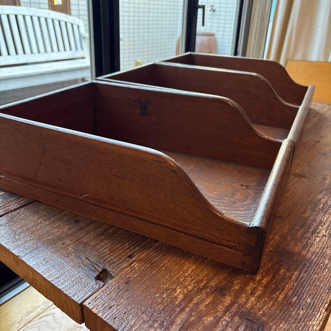 3個セット　木製　ボックス　引出し　引き出し　ヴィンテージ アンティーク