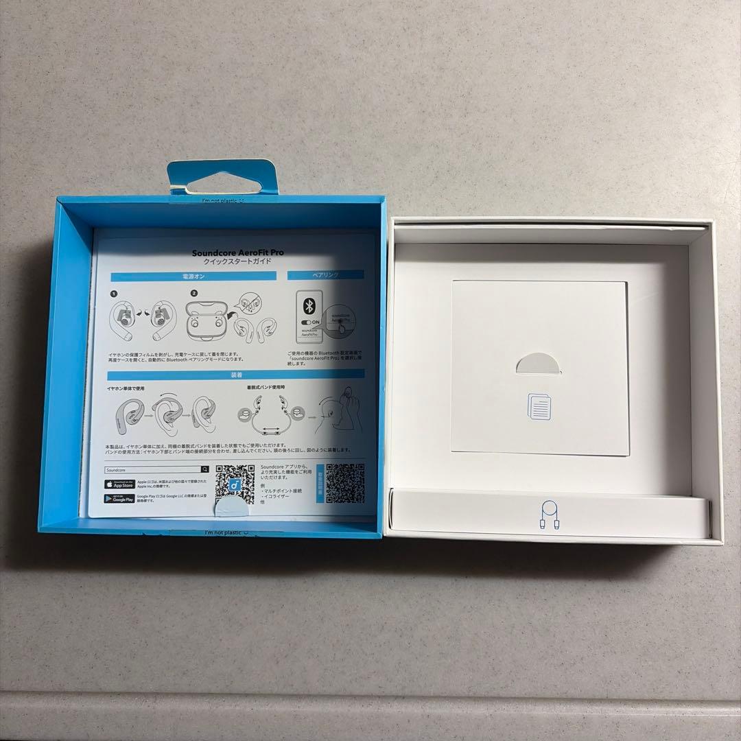 ANKER Soundcore AeroFit Proワイヤレスイヤホン　骨伝導