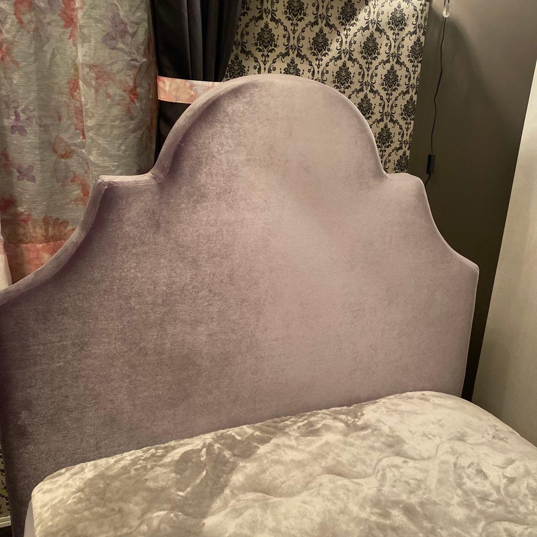 Francfranc ブリッサクラウン　シングルベッド　グレー　美品