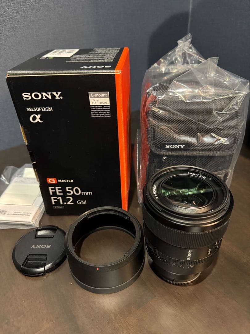 【超美品】 SONY 50mm F1.2 GM SEL50F12GM