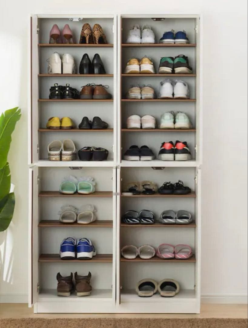 ニトリ シューズボックス ホワイト 100HI