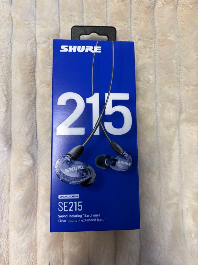 SHURE SE215 SPECIAL EDITION イヤホン