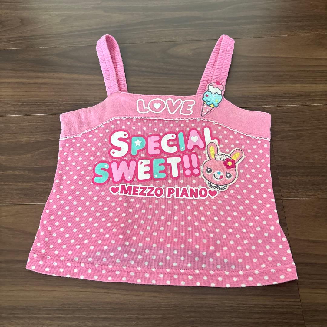 希少★レア★メゾピアノ　タンクトップ　Tシャツ