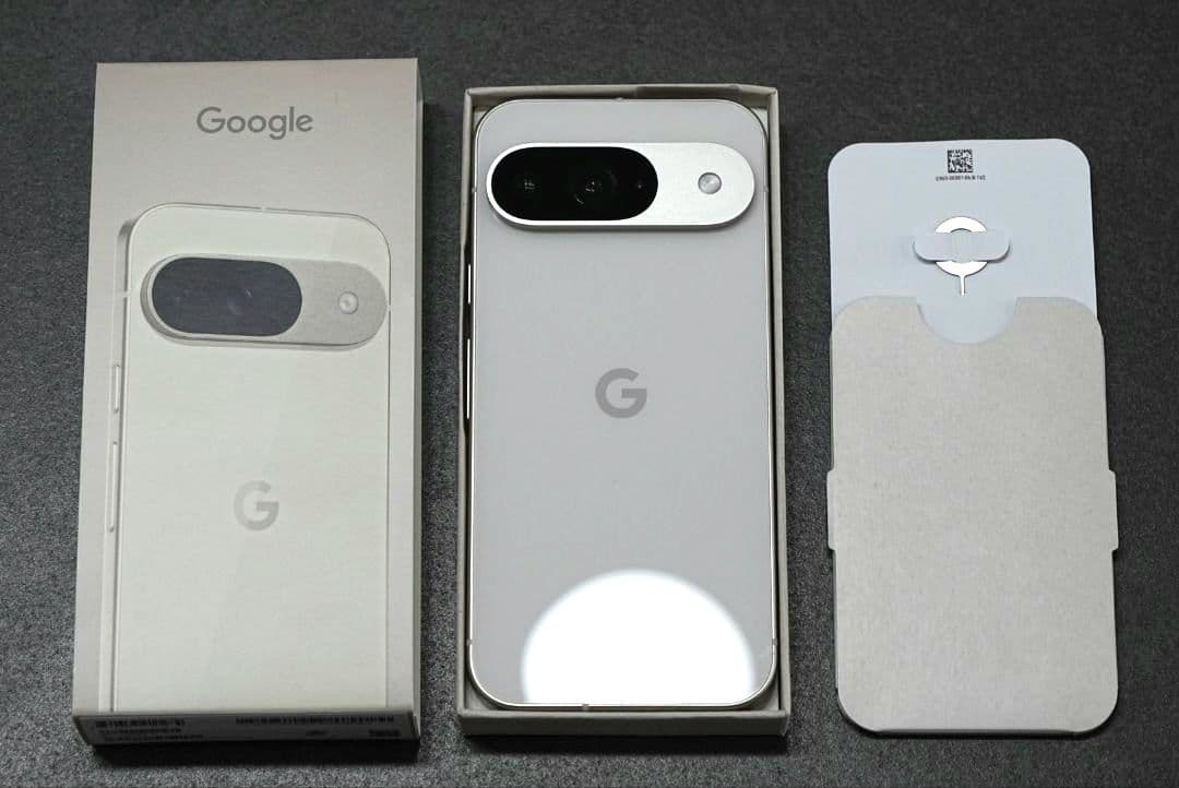 【美品】Google Pixel 9 128GB Porcelain 本体
