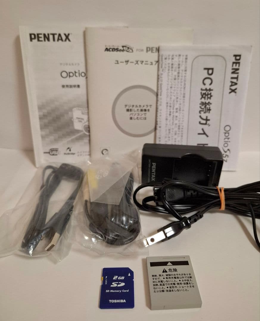 [美品]ペンタックス PENTAX OPTIO S5z デジタルカメラ