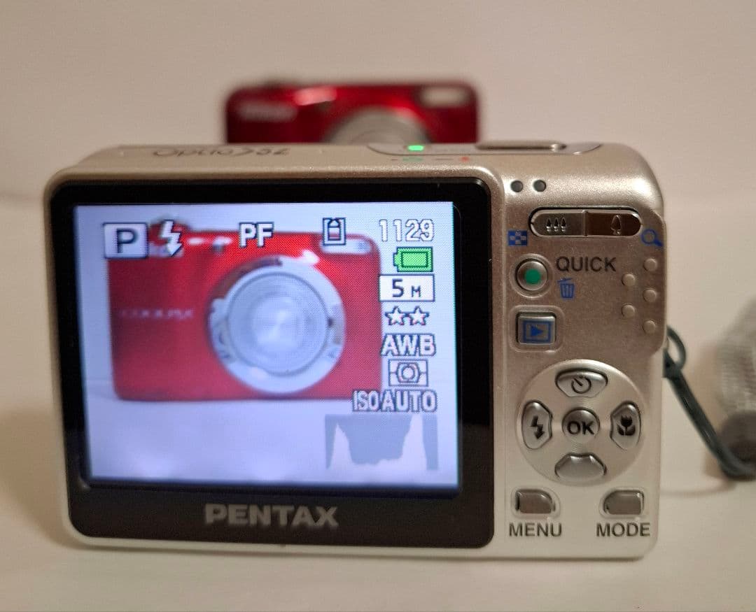 [美品]ペンタックス PENTAX OPTIO S5z デジタルカメラ