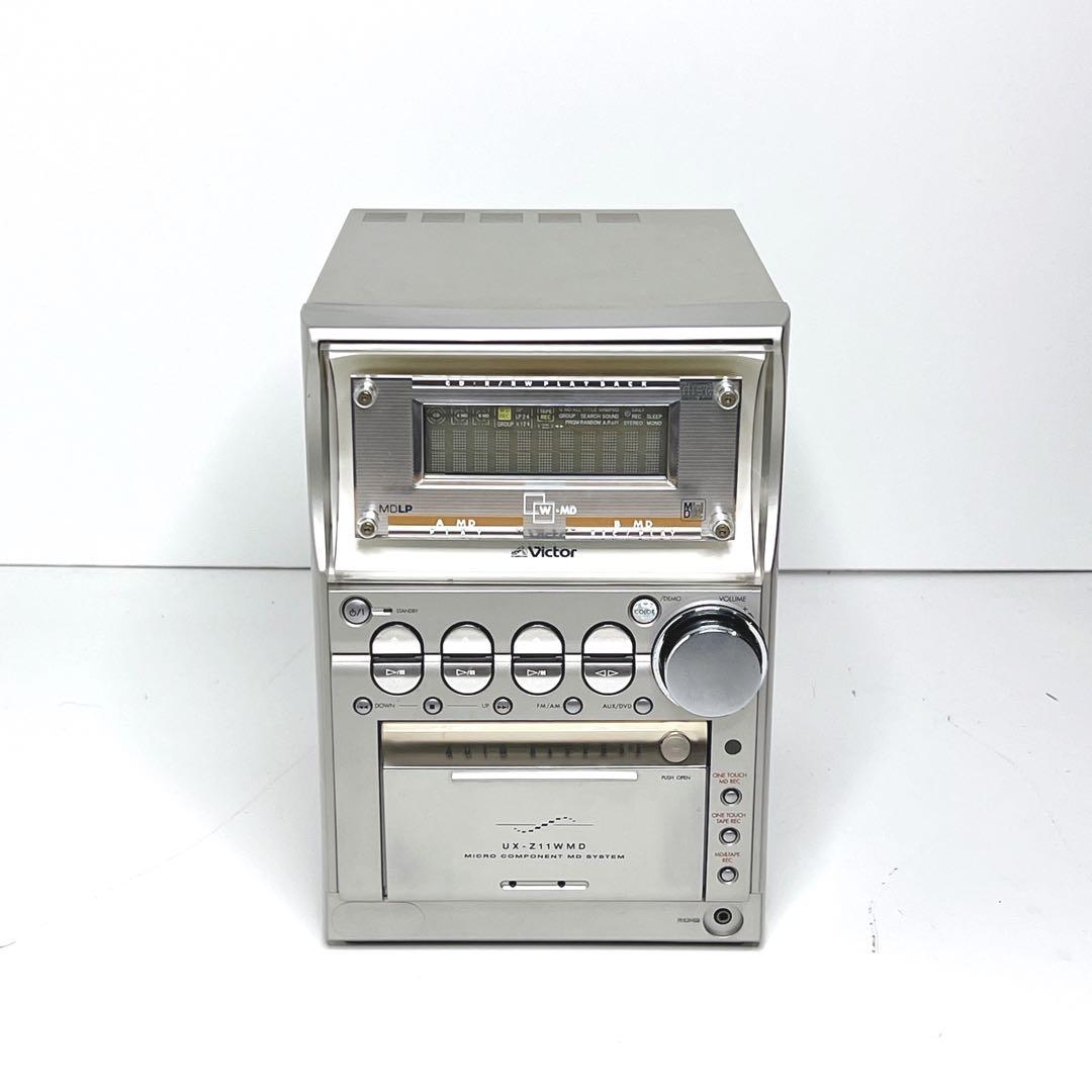 【極美品】Victor UX-Z11WMD CD MD カセット　ミニコンポ