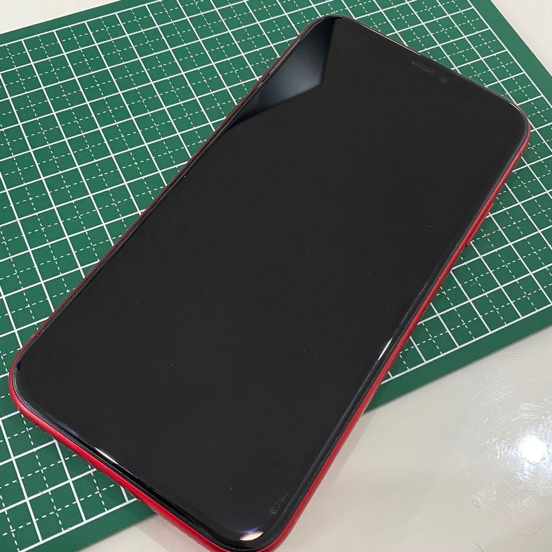 Apple iPhone 11 赤 PRODUCT RED 128GB E41