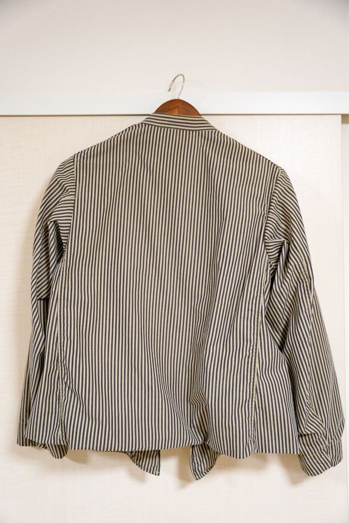 ナナミカ　nanamica Band Collar Stripe Jacket