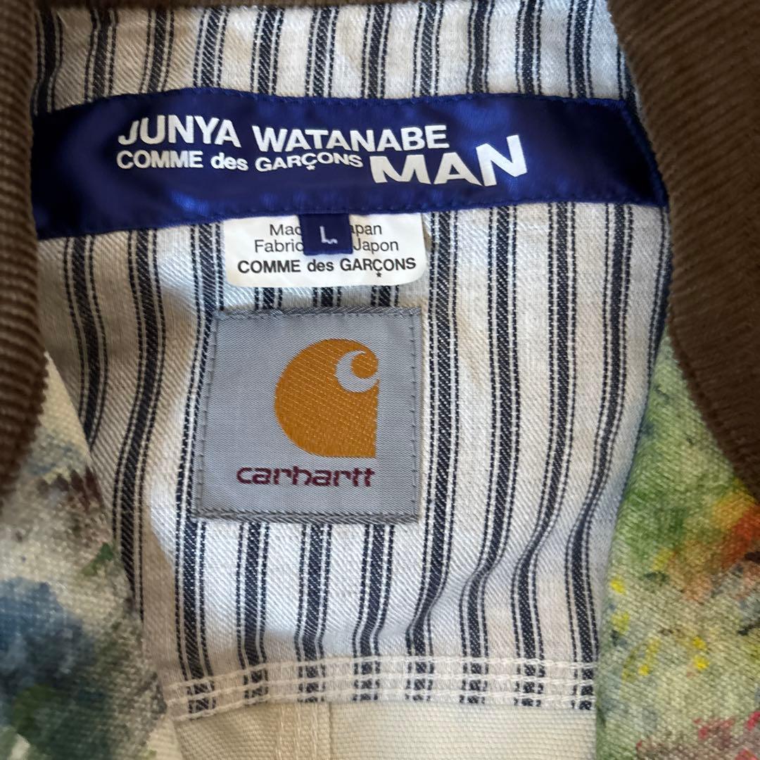ジュンヤワタナベ コムデギャルソン カーハート ペイントカバーオール