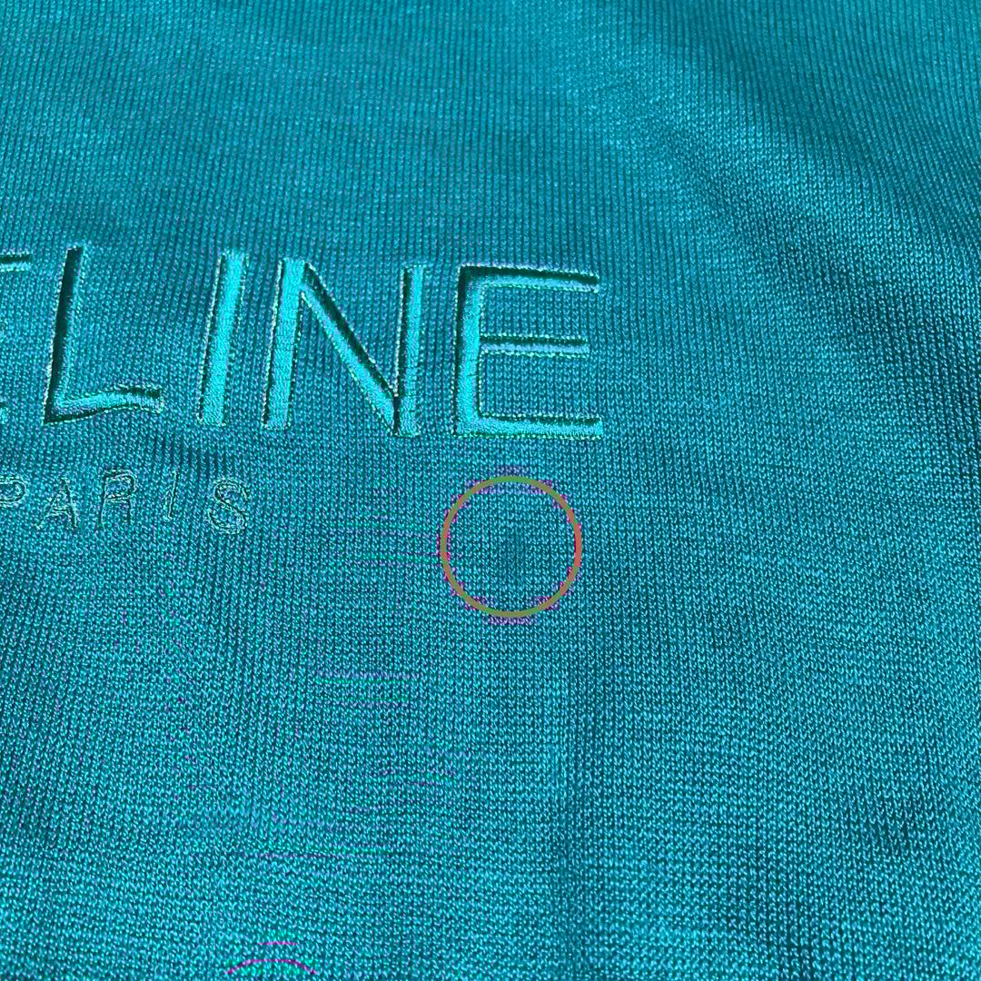 OLD CELINE セリーヌ ニット セーター 緑