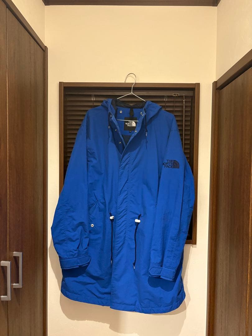 ノースフェイス　モッズコート　ブルー　L