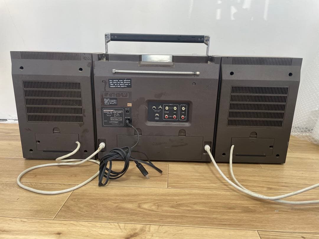 【ジャンク】Marantz マランツ CRS-7000ラジカセ 音出ず 動作不良