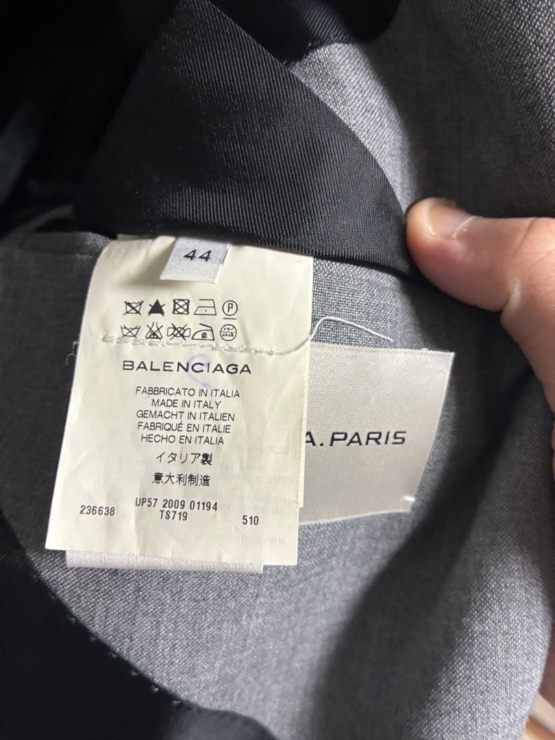 そ*う様 dior homme 07awテーラードジャケット 44　ニコラ期バレ