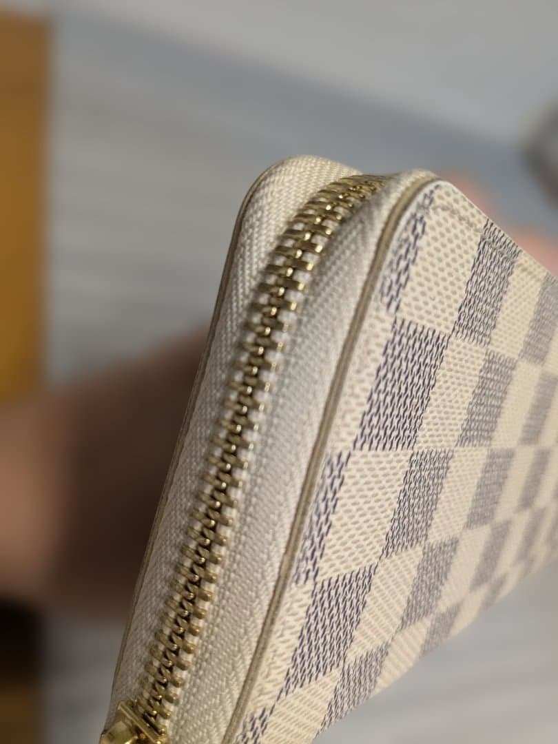 美品【ルイヴィトン】LOUIS VUITTON 　ポルトフォイユ　ダミエ 長財布