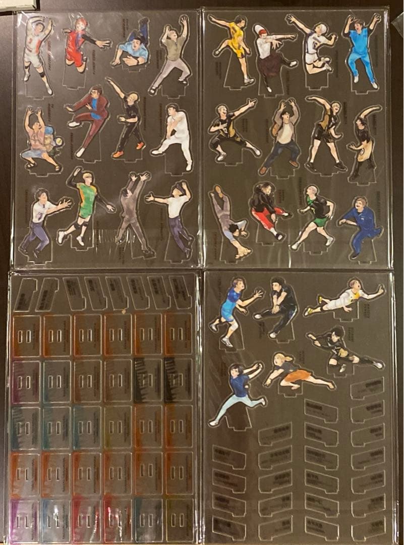 ハイキュー 10thクロニクル アクリルフィギュア フォトカード ピンズ 記念本