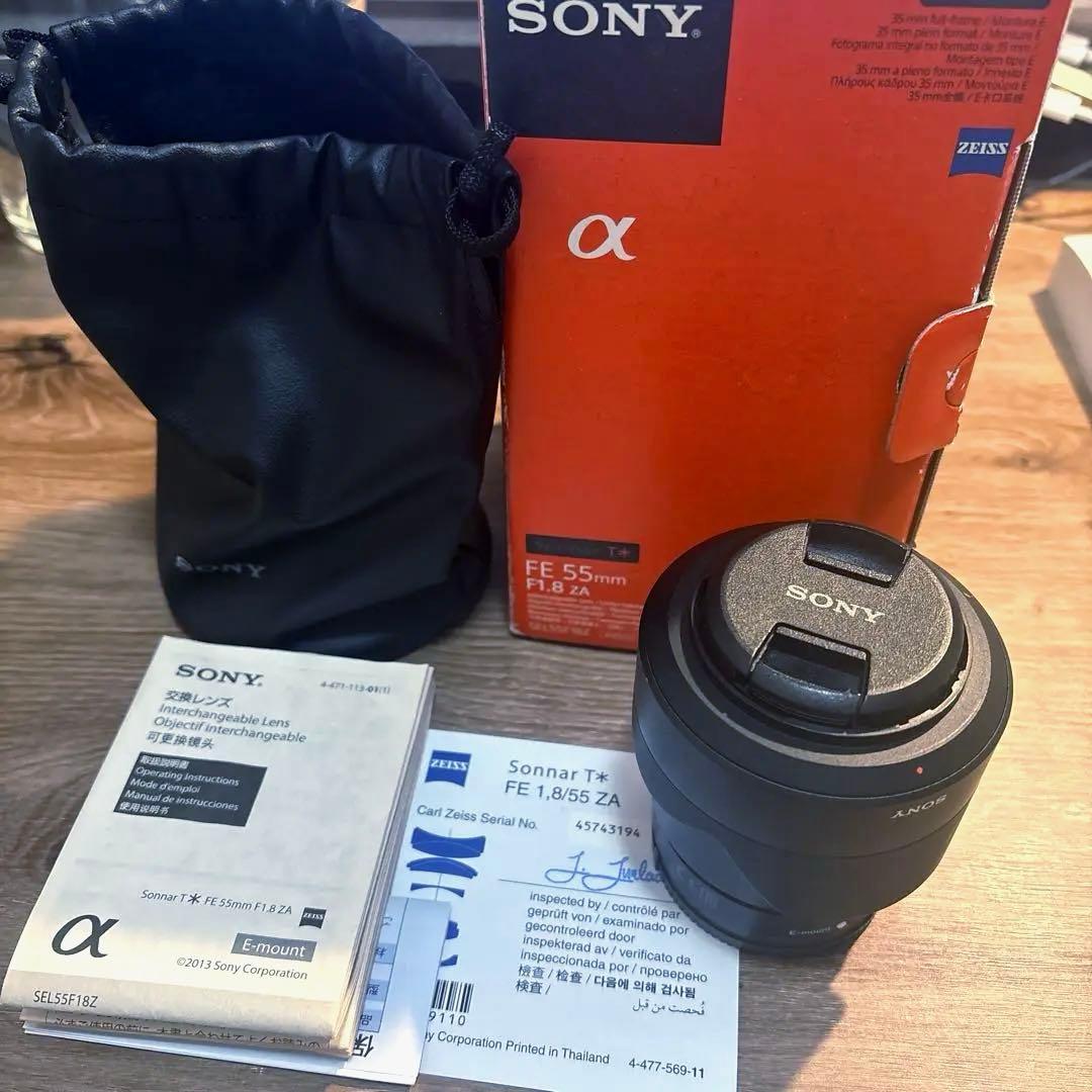 レンズ(単焦点) SONY Sonnar T FE 55mm F1.8 ZA SEL55F18Z