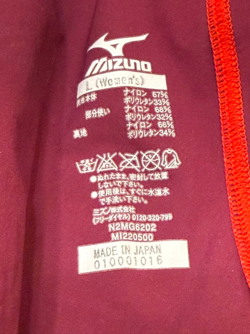 新品未使用　ミズノ　高速水着　競泳水着　GX SONIC Ⅲ MR L