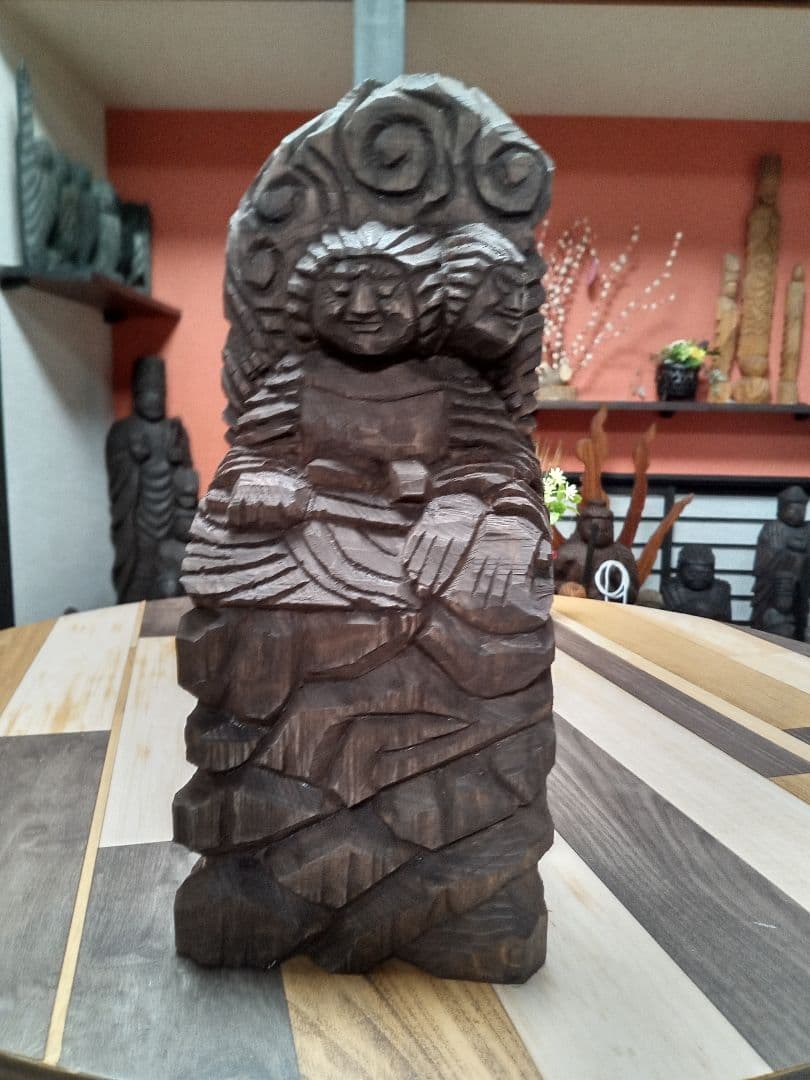 高山市千光寺、両面宿儺、円空仏模刻