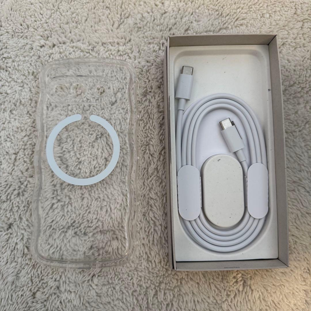 Google Pixel 9a 本体 箱、ケーブル付